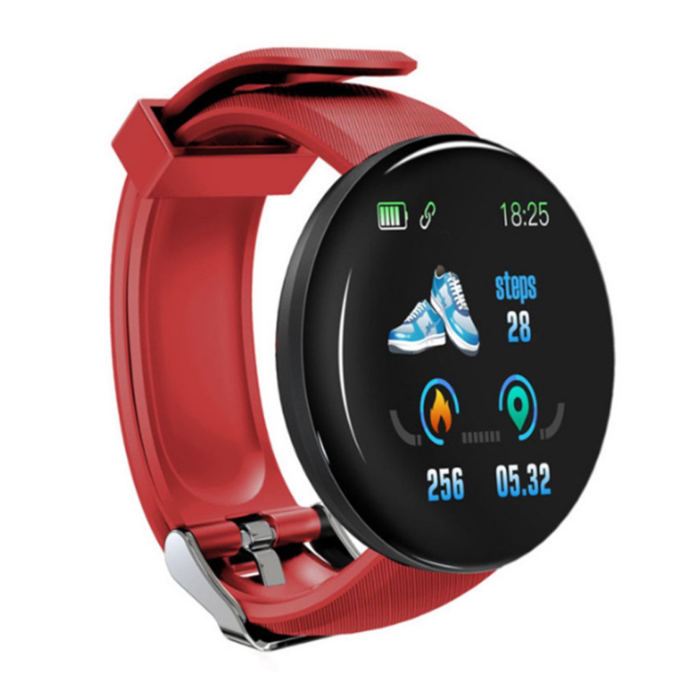 2024 D18 Smart Watch Men Women Blood Pressure Smartwatch Sport Tracker Pedometer Smart Watches Waterproof Smart Band D18