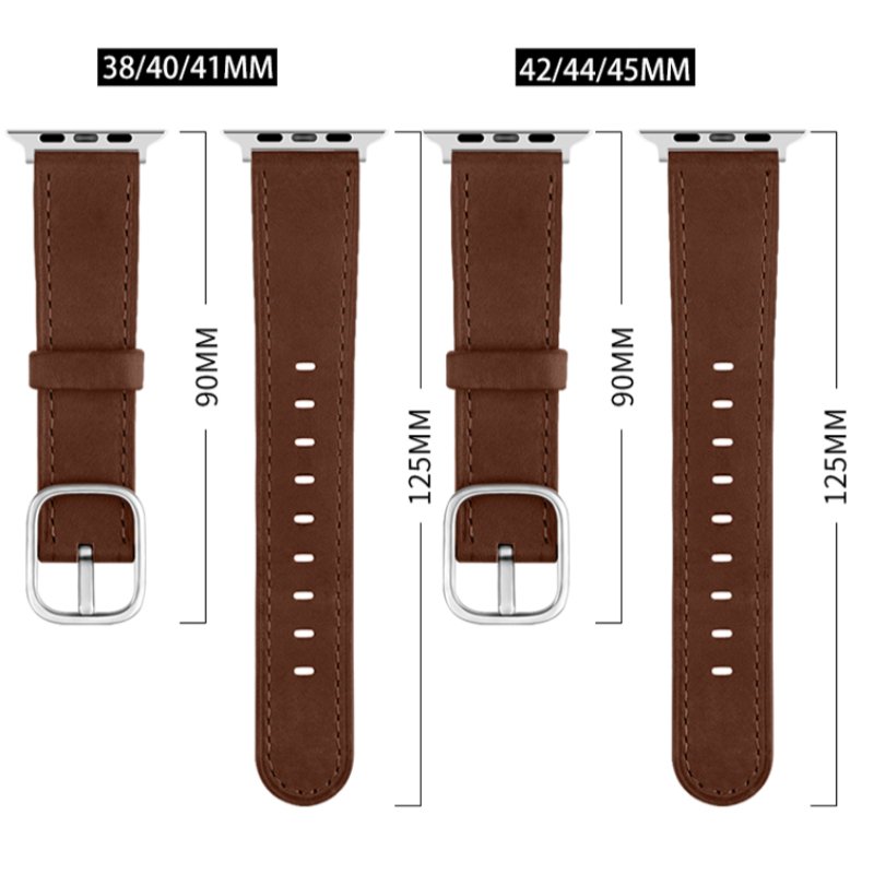 Watch Band Wholesalers Smart Watch Leather Straps For iWatch 38mm 40mm 42mm Series