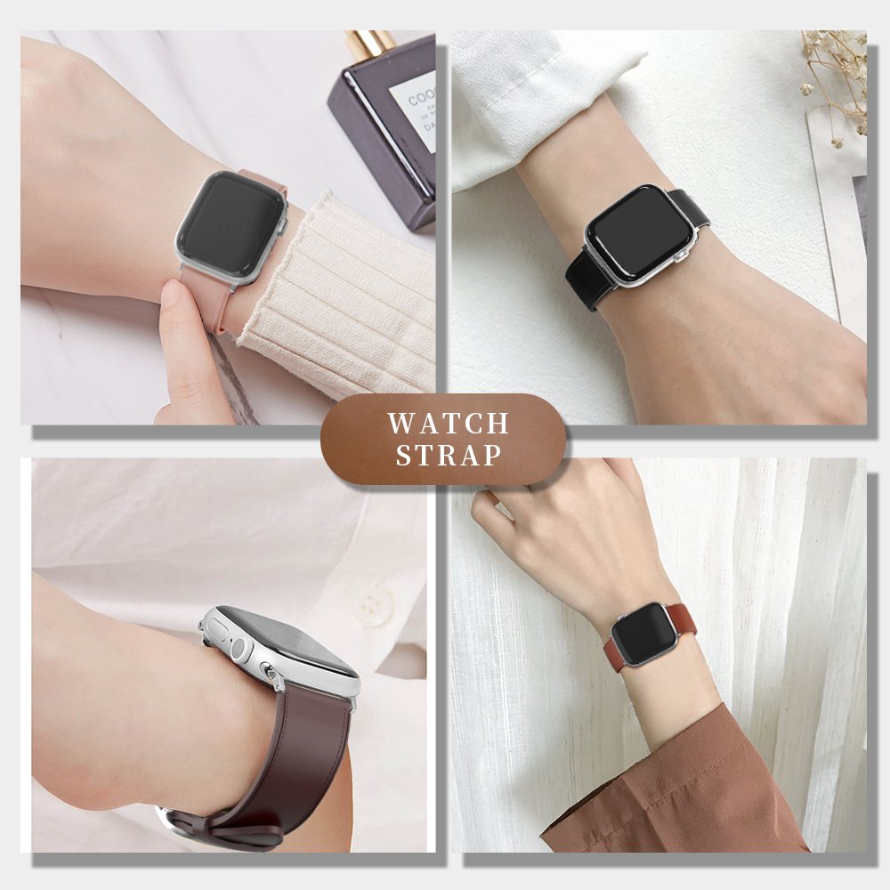 Watch Band Wholesalers Smart Watch Leather Straps For iWatch 38mm 40mm 42mm Series