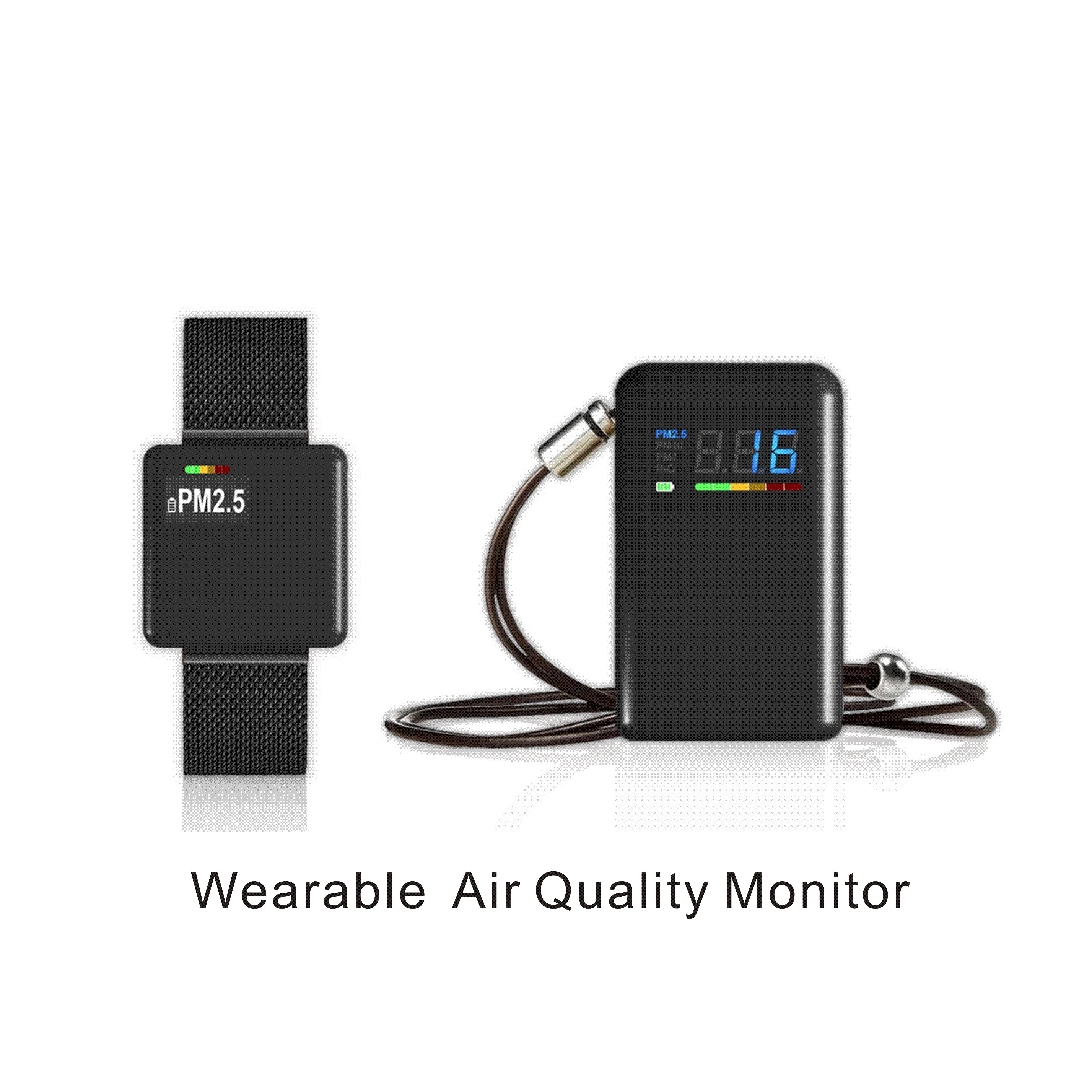 PM2.5 Detector SmartWatch SmartBracelet Wearable Air Quality Monitor Gas Analyzer Air Sensor