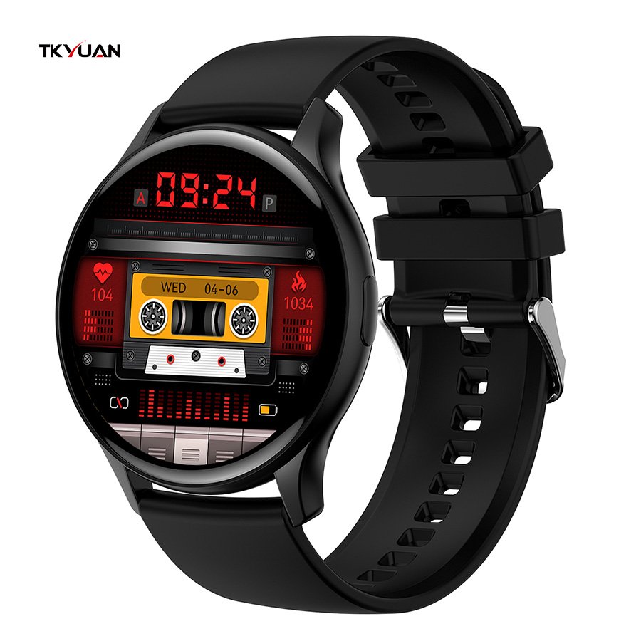 TKYUAN 2023 Factory HK89 Blood Pressure IP68 Amoled Smart Watches Reloj Inteiligent Sport Temperature Smart Watch
