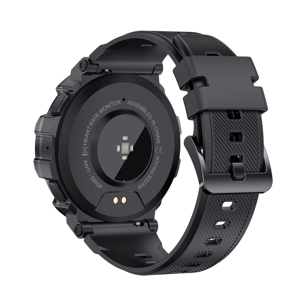 Sporty fashion smart watch PG666 full round touch screen high quality fitness BT call blood pressure smartwatch for men