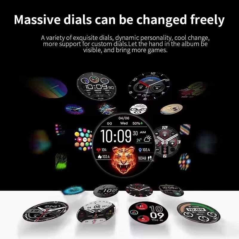 2023 NX9 Rugged Smart Watches Men For Android Huawei Ios Waterproof Watches 1.39'' HD Fitness Tracker Bluetooth Call Smartwatch