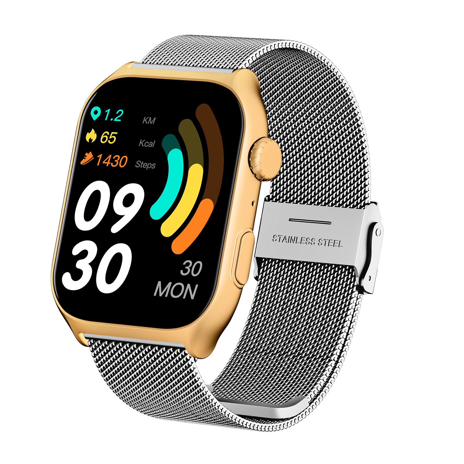 Runmefit Stainless Steel GTS7 Pro Fitness Tracker watch Touch Screen 2025 New Model smart watch Manufacture