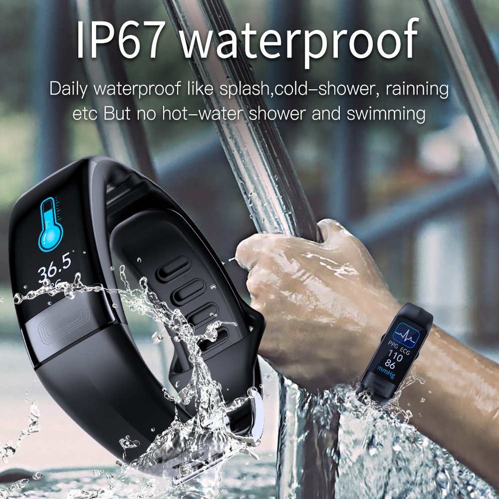 TFT touch screen intelligent wristwatch wearing for men ECG healthy function smart watch