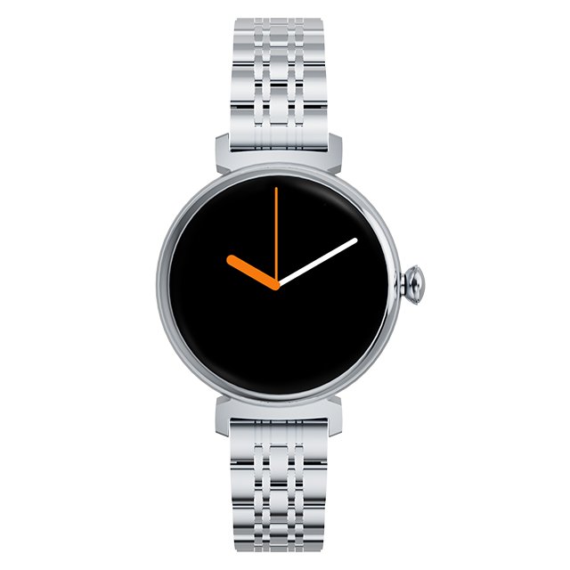 Worldwide Smallest 1.04" Amoled Screen Smart watch Clock with customized Watch face and bluetooth name and Free SDK