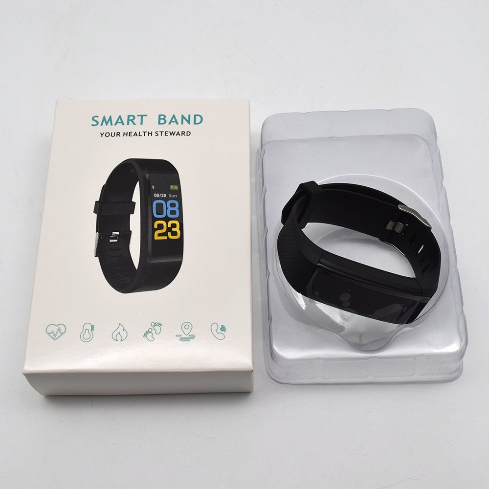 2022 Fashion 115 Plus Heart Rate Monitor Smart Wristband Bracelet Sport Fitness Tracker Blood Pressure Monitor Smart Watch