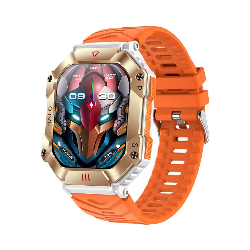 Sports Outdoor Smartwatch 2.0 Inch Compass BT Call Fitness Watch Bracelet Dafit Smart Watch KR80
