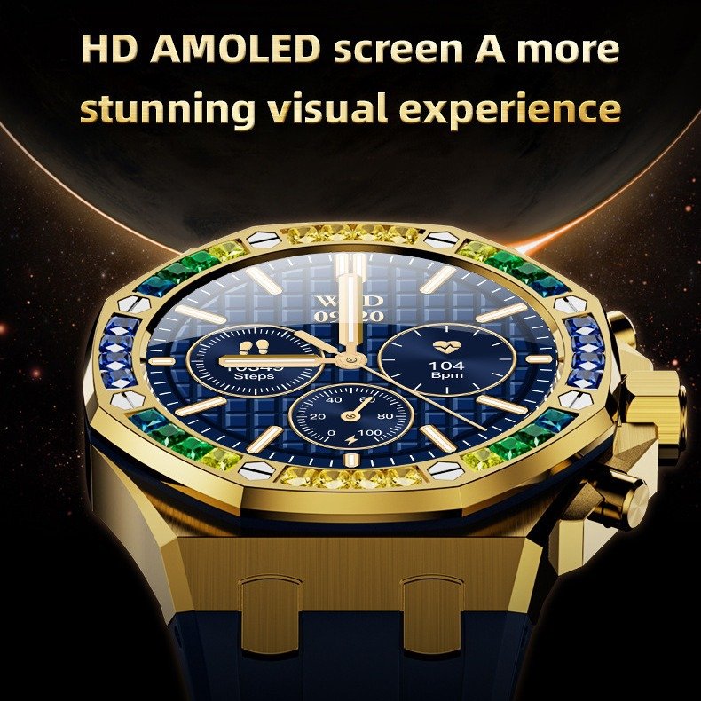 Business Smart Watch Bt Call Men Business Classic Smartwatch With Heart Rate Sports Monitor Fitness Tracker Aw47 Smart Watches