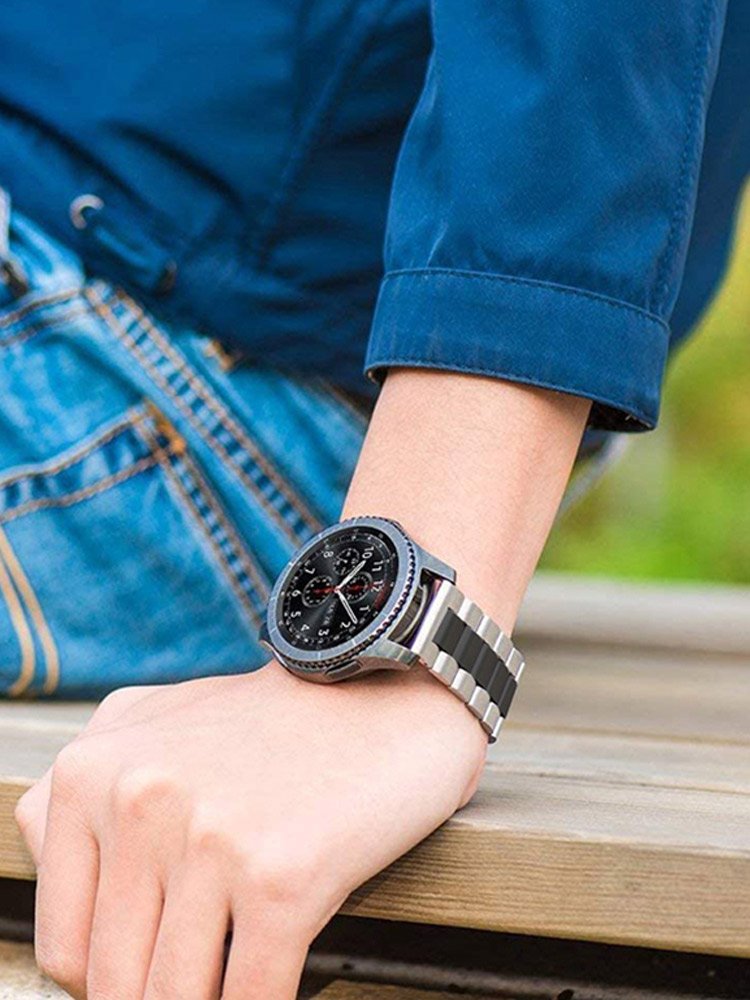 20mm Stainless Steel Smart Watch Straps12 Metal Bracelet Wrist Band Loop For Samsung Galaxy Huawei Watch3 Active watch bands