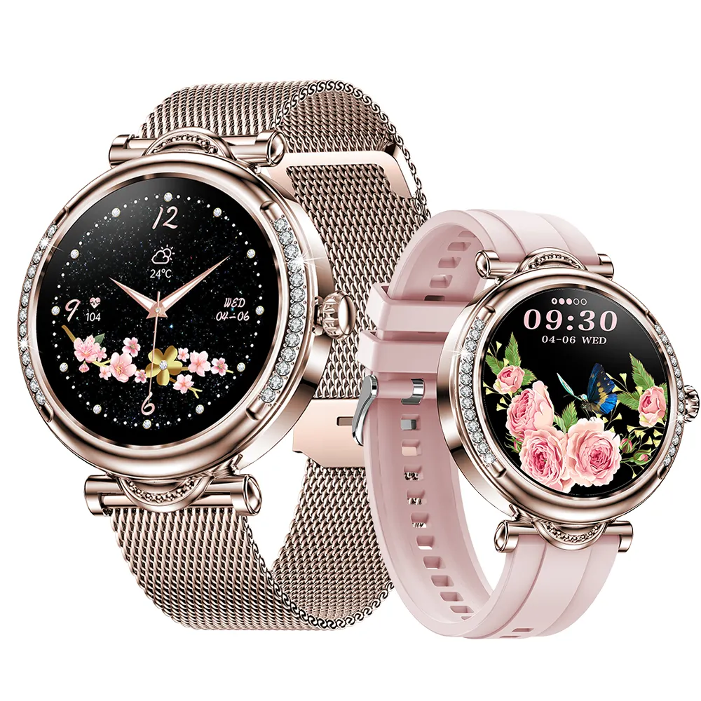New Arrivals Montre Intelligente Pour Femme CF32 Smart Watch 1.27 inch 360*360 Screen BT Calling Smartwatch for Women Ladies