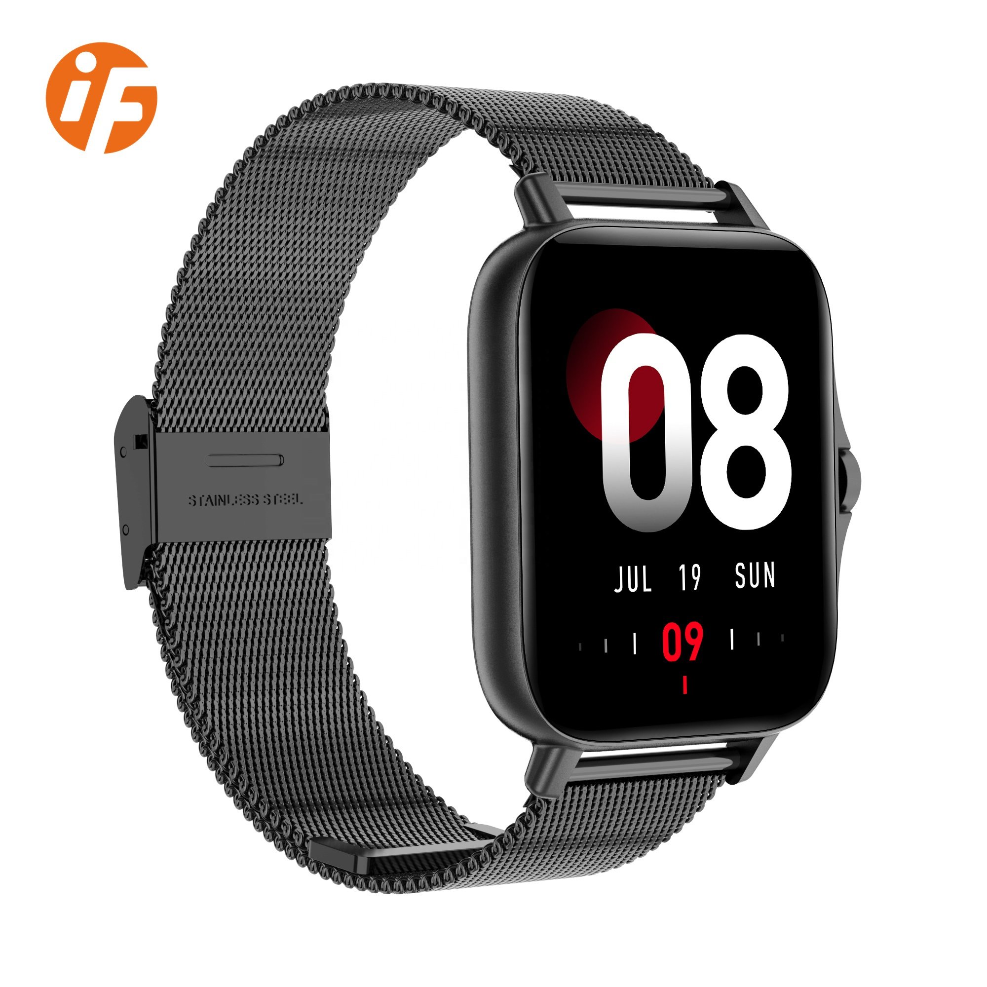 INNOFOVO 1.69inch outdoor smartwatch waterproof women mens sport smart watch