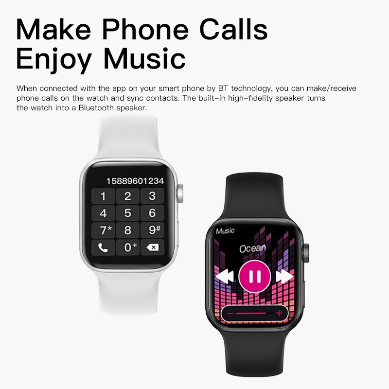 2022 Latest Smart Watch Series 7 with NFC ECG Wireless Charging Fitness Bracelet Men Smartwatch