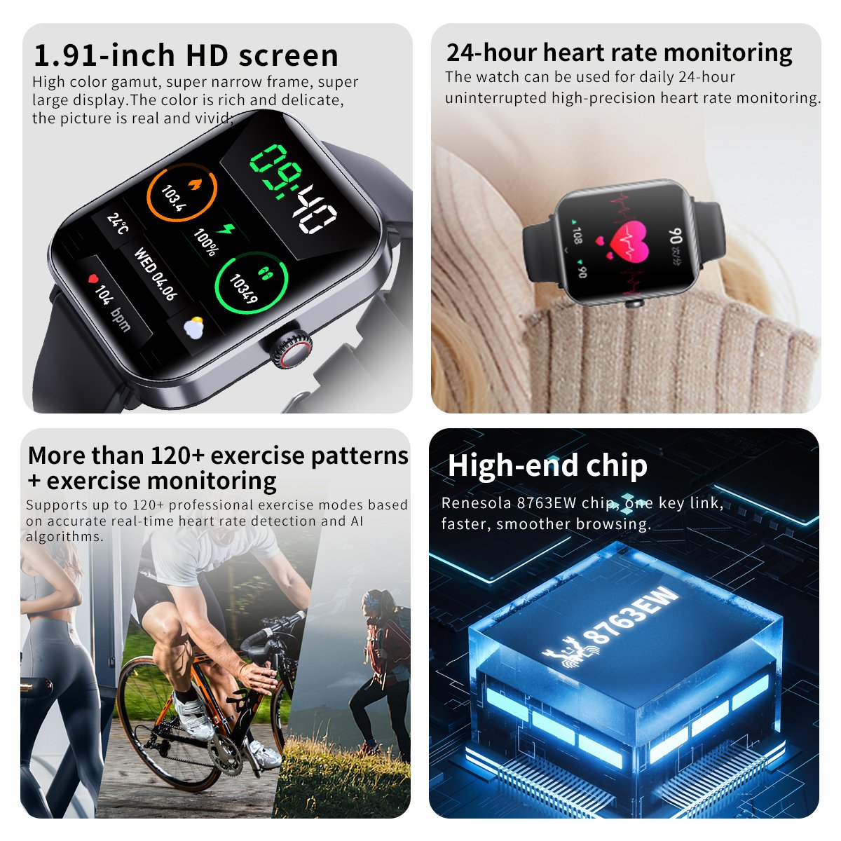 2023 Bluetooth Call Smart Watch kids Men Women combo 2024 shenzhen manufacturer import china Sport Fitness Tracker Smartwatch