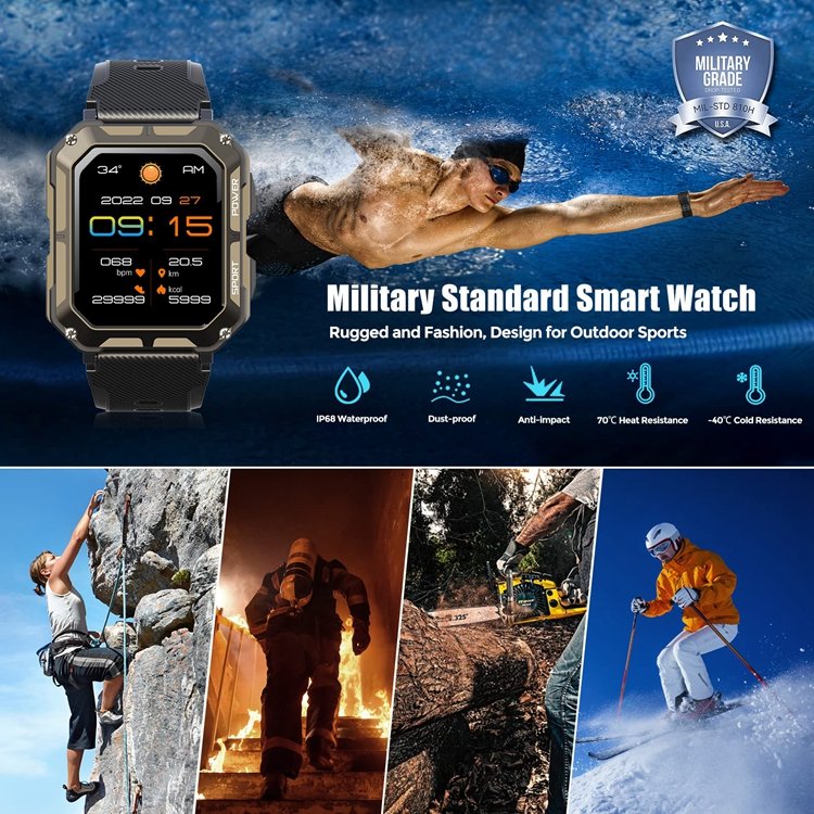 Heart Rate Fitness Smartwatch For Android Ios Smart Watch 2023 Hombre Fitness Tracker Smartwatch For Women Men Smart Watches