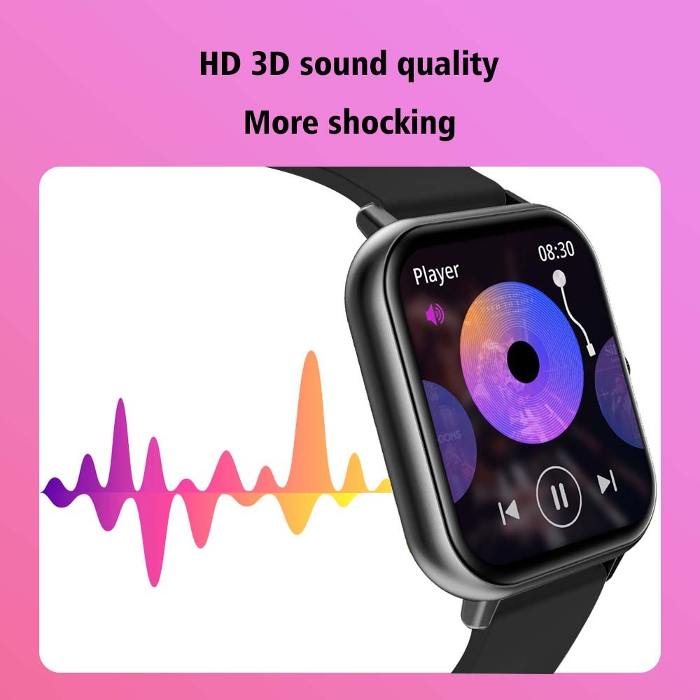 SENBONO ZL54C Square Smartwatch Men Women BT Call Sport Mode Fitness Tracker Waterproof Sport Smart Watch custom for IOS Android