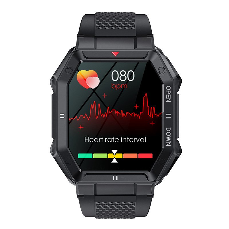 2023 New Fashion K55 Smart Watch for Man Android with Heart Rate Sport Smart Watches Bracelets IP68 Waterproof Fitness Tracker