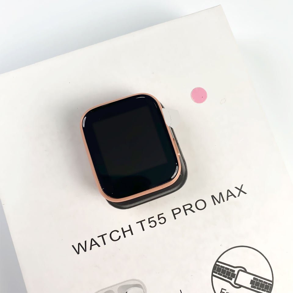 2023 T55 pro max 2 in 1 wireless smart watch with earbuds headset smart watch with earbuds earphone