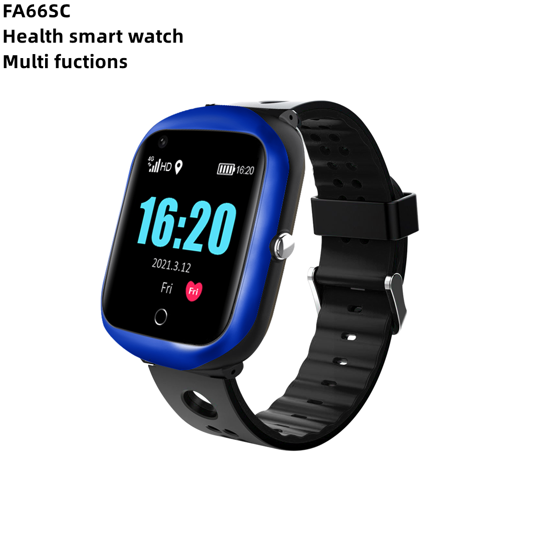 Ready to ship high quality FA66SC smart watch 2024 GPS heart rate blood oxygen for elder smart watch 4G