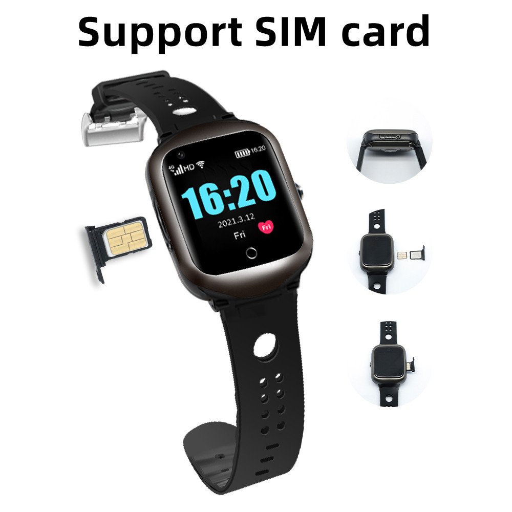 Ready to ship high quality FA66SC smart watch 2024 GPS heart rate blood oxygen for elder smart watch 4G