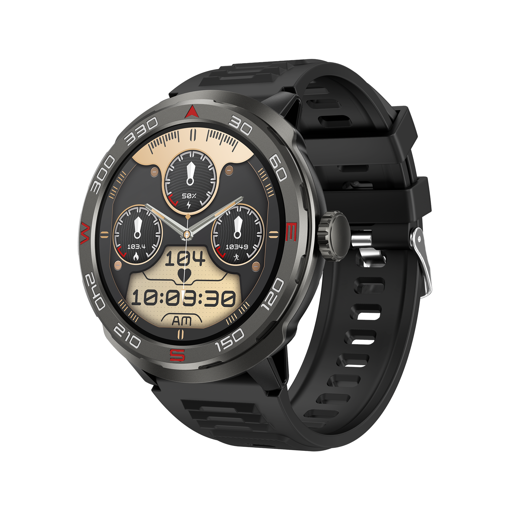 Smart Watch QS90 Round Screen BT Calling Heart Rate Monitor Sport Fitness Tracker For Android and IOS Phone