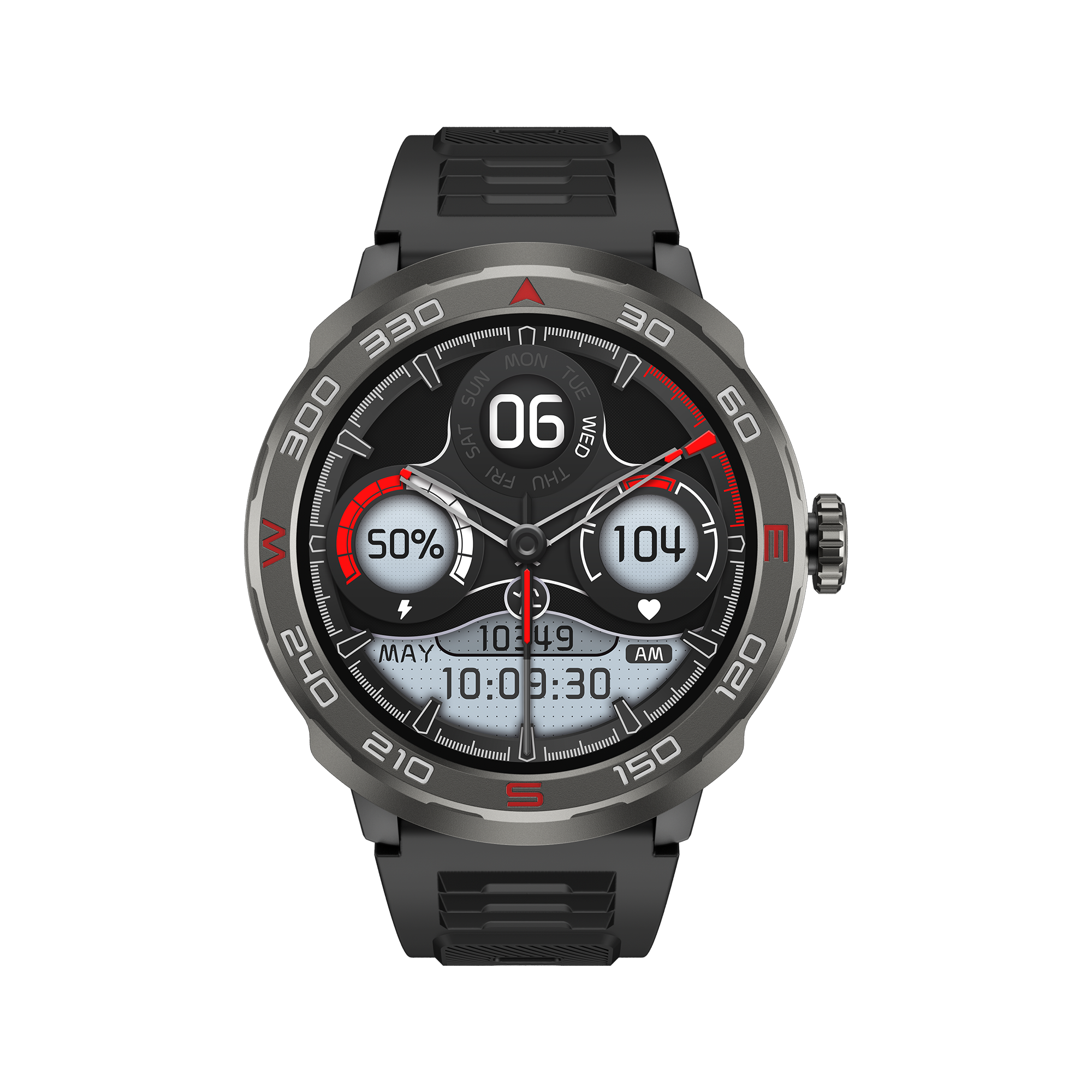 Smart Watch QS90 Round Screen BT Calling Heart Rate Monitor Sport Fitness Tracker For Android and IOS Phone