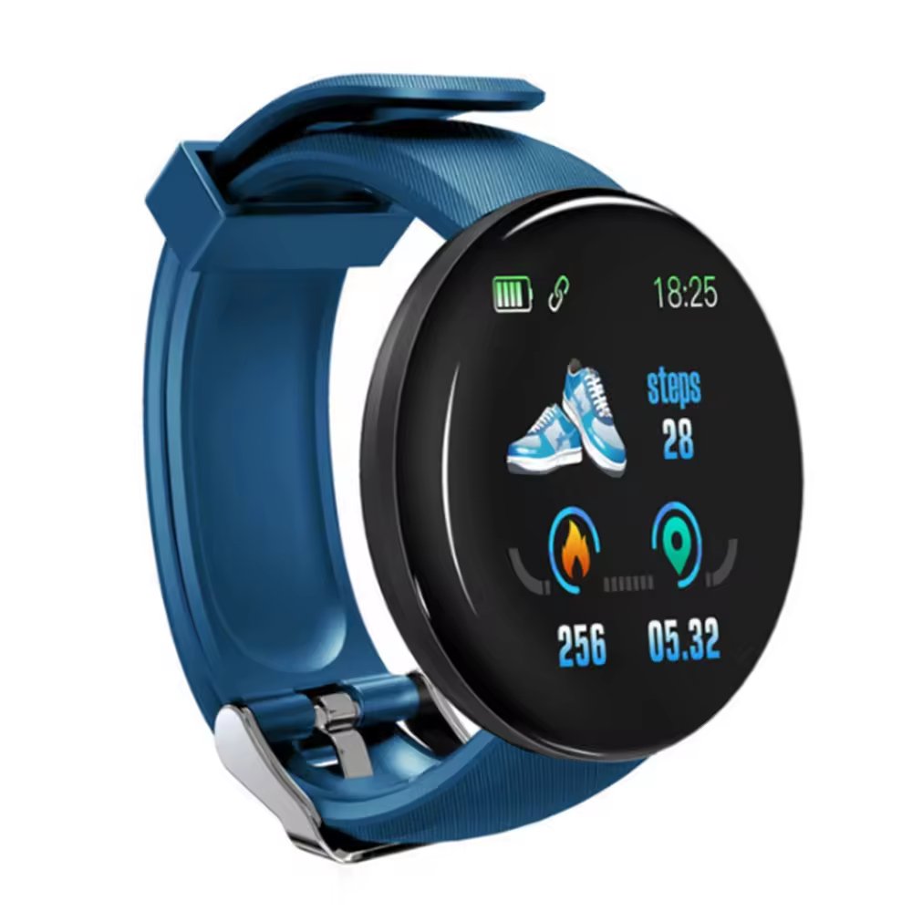 HYX Latest D18 Smart Watch Men Women Digital Watches Sports Fitness Tracker Waterproof Watch