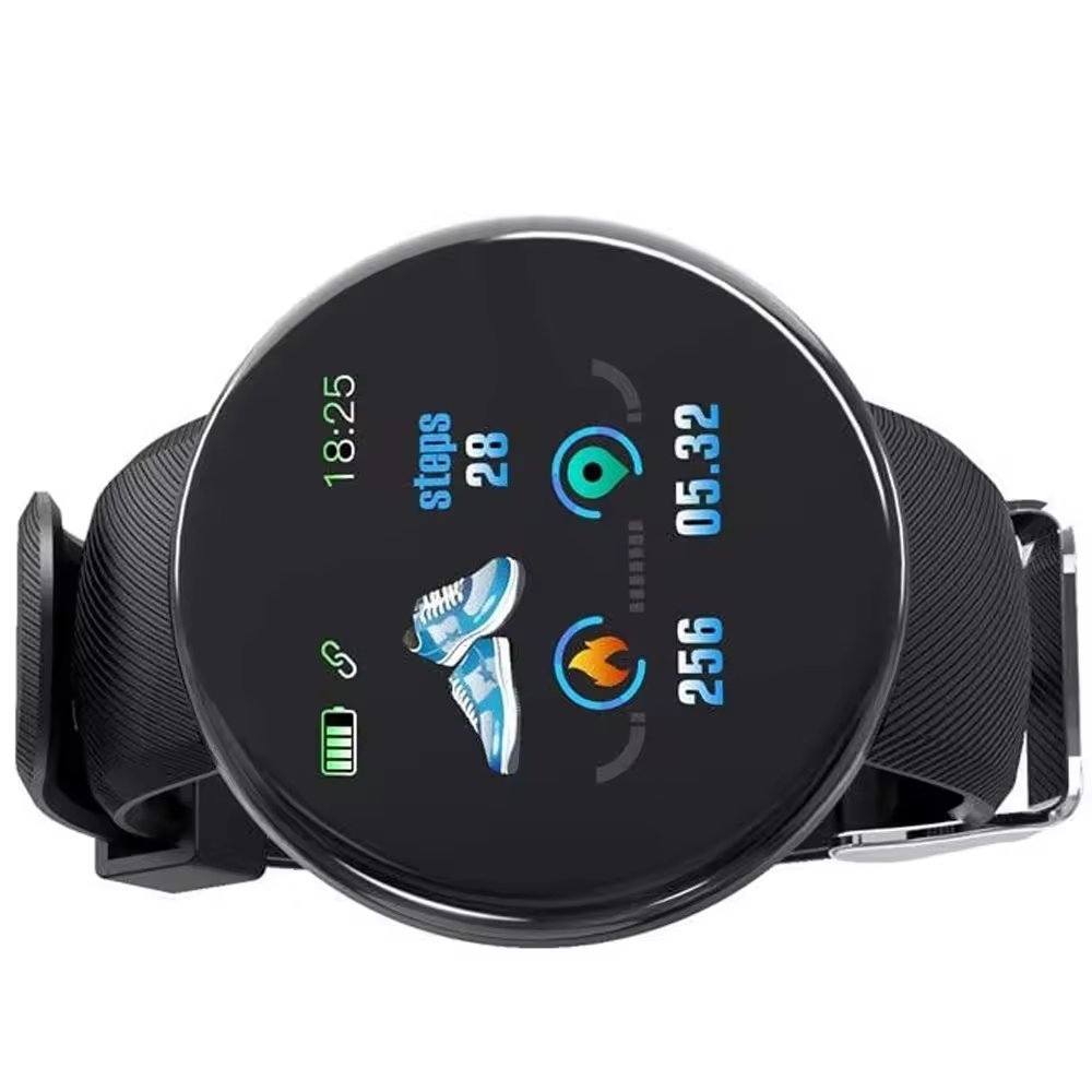 HYX Latest D18 Smart Watch Men Women Digital Watches Sports Fitness Tracker Waterproof Watch