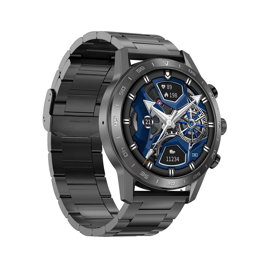 IP68 Waterproof Rotation Watch Men BT Call Smartwatch Heart Rate Monitor Pedometer Sports Bracelet DT70 Plus Smart Watch