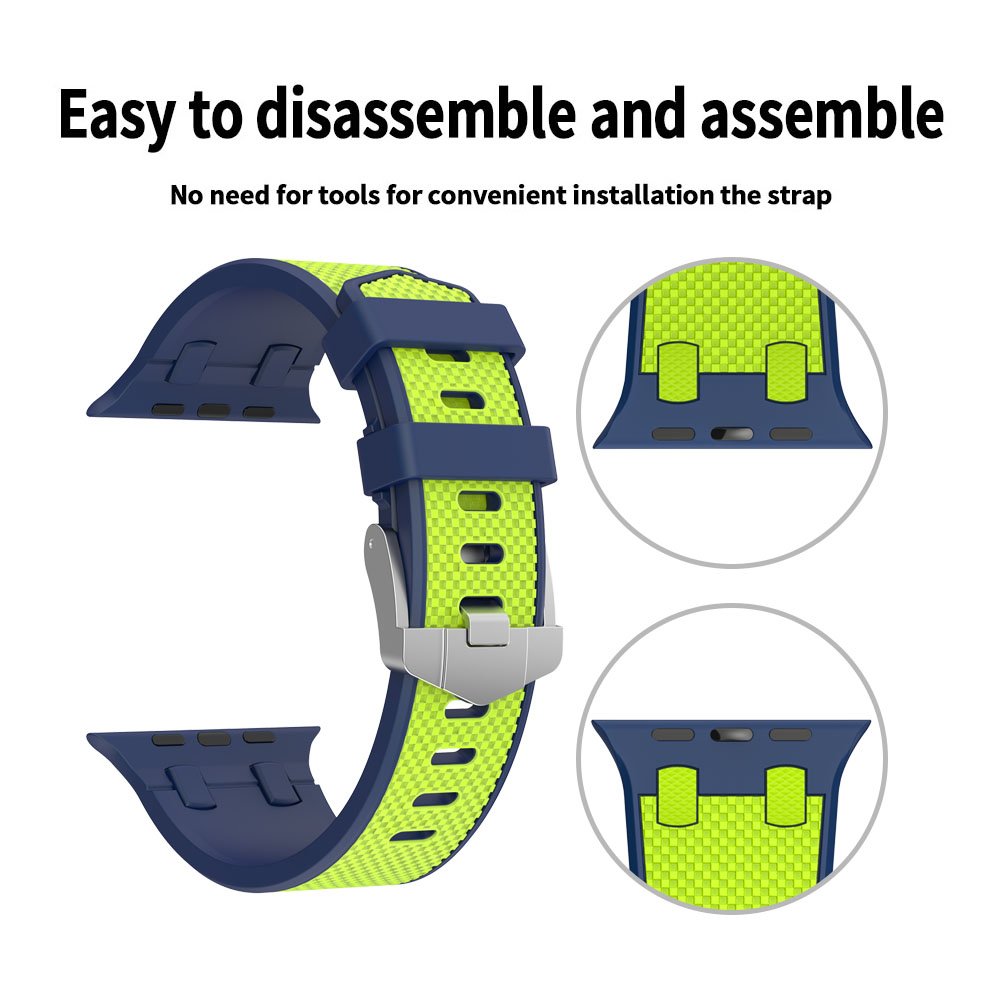 Soft Silicone Smart Watch Band With 8 Colors For Men Women Fashion Watch Strap Quick Release For Apple Smart Watch Strap