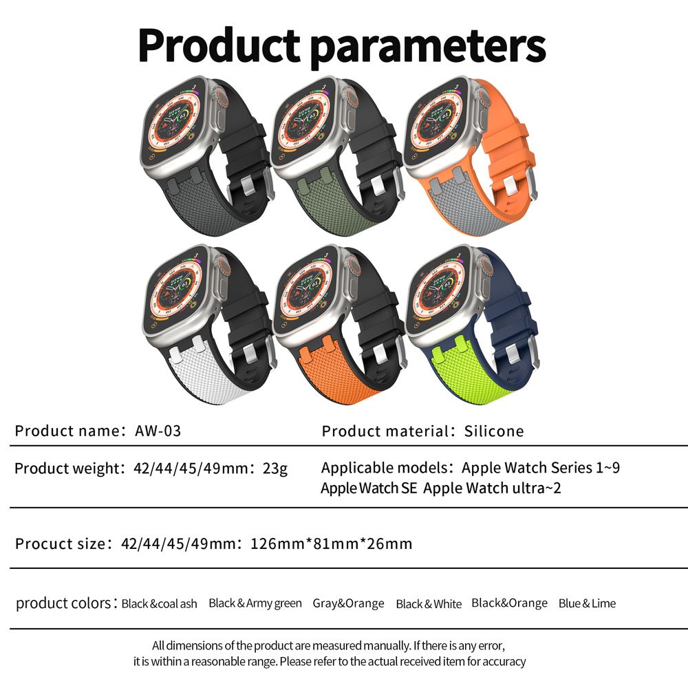 Soft Silicone Smart Watch Band With 8 Colors For Men Women Fashion Watch Strap Quick Release For Apple Smart Watch Strap