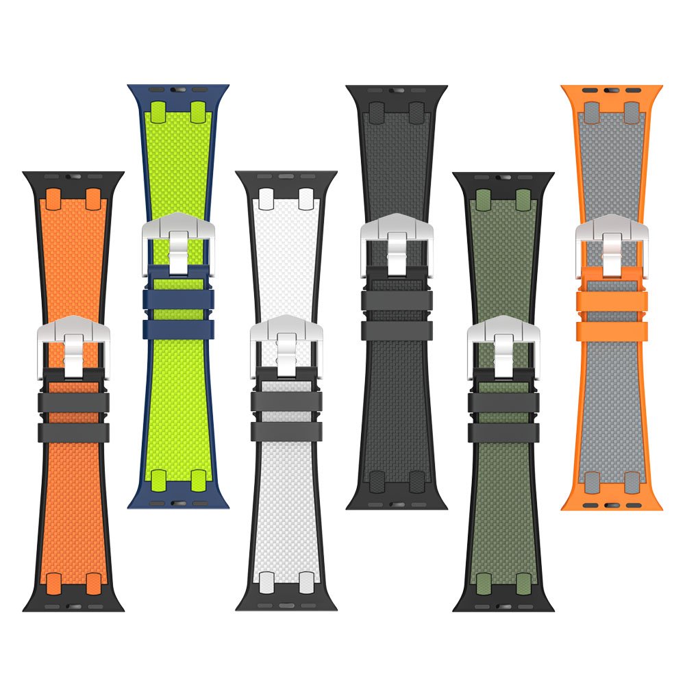Soft Silicone Smart Watch Band With 8 Colors For Men Women Fashion Watch Strap Quick Release For Apple Smart Watch Strap