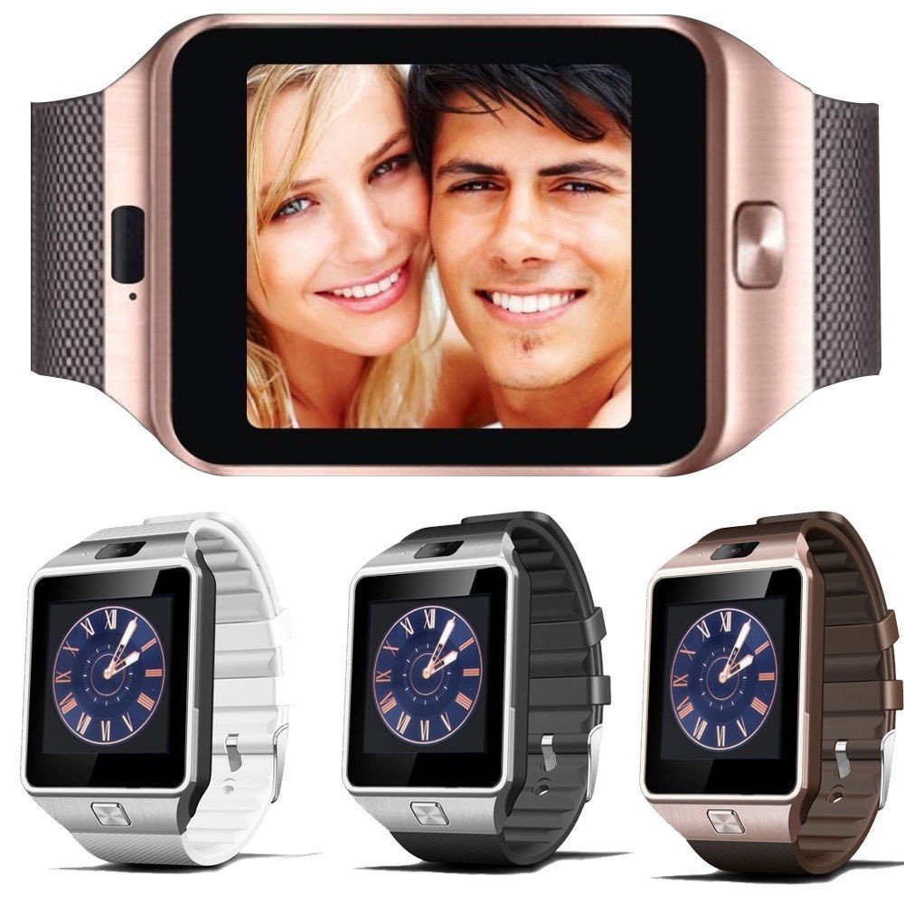 Dropshipping 1 Sample OK Electronic DZ09 Smart Watch Smartwatch with Camera BT for Android for IOS for Men Women