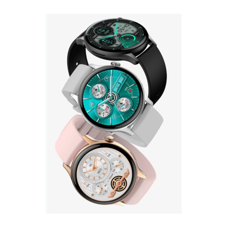 2024 AMOLED smart watch HK85 1.43inch round HD full touch screen ip68 waterproof fashion luxury ladies smartwatch