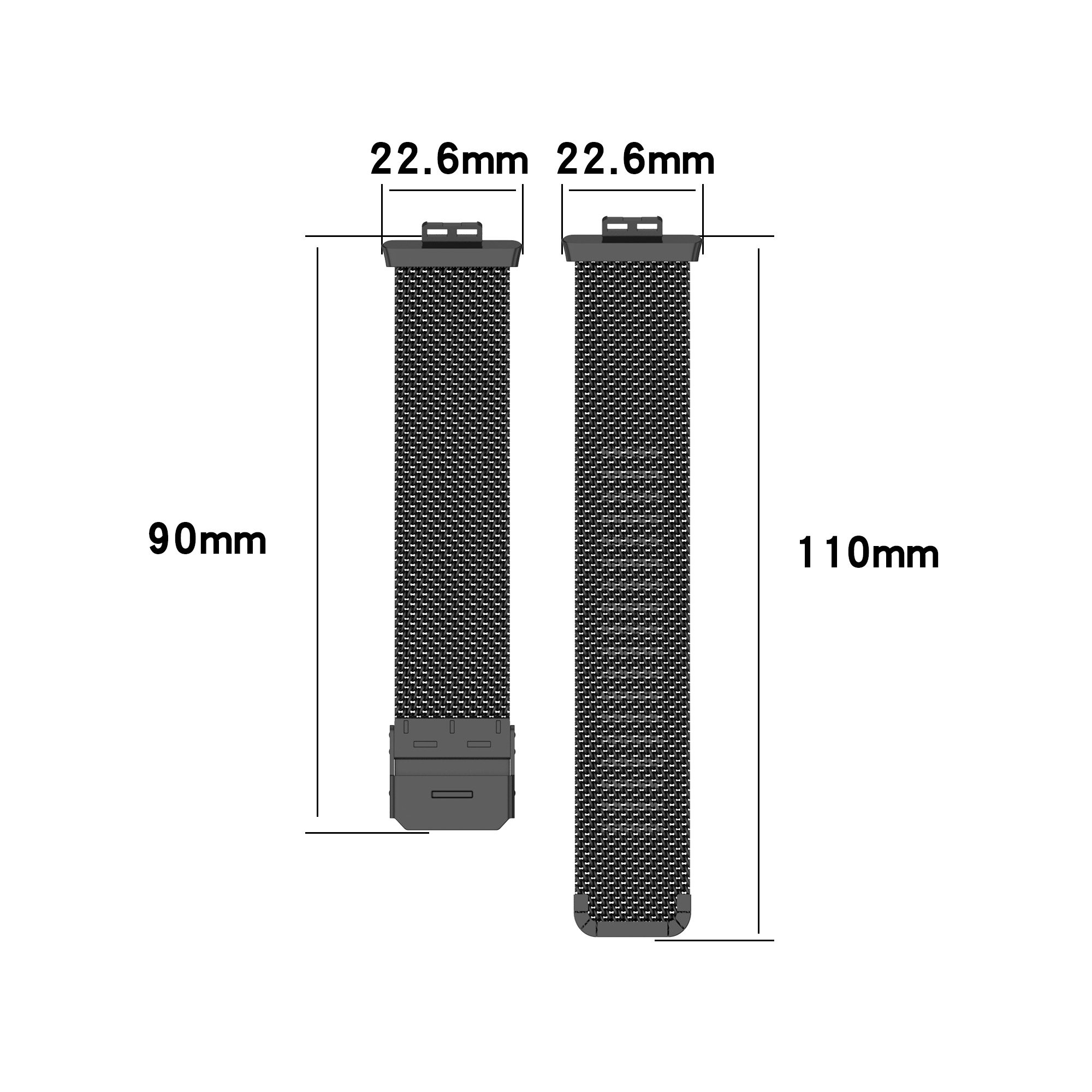 Metal Milan buckle Smart watch band strap For Huawei watch fit Special Edition B39 straps smart Bracelet