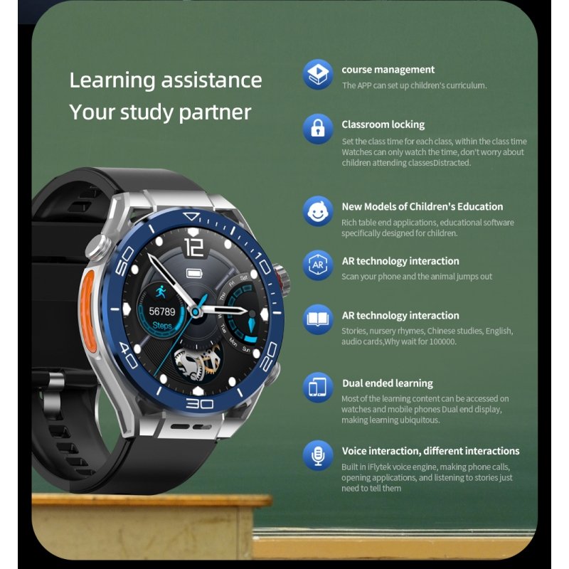 2024 new arrival 5G 4G smart watch N60 sim card 4+64GB AMOLED screen NFC GPS WiFi Android video call smart watch for men