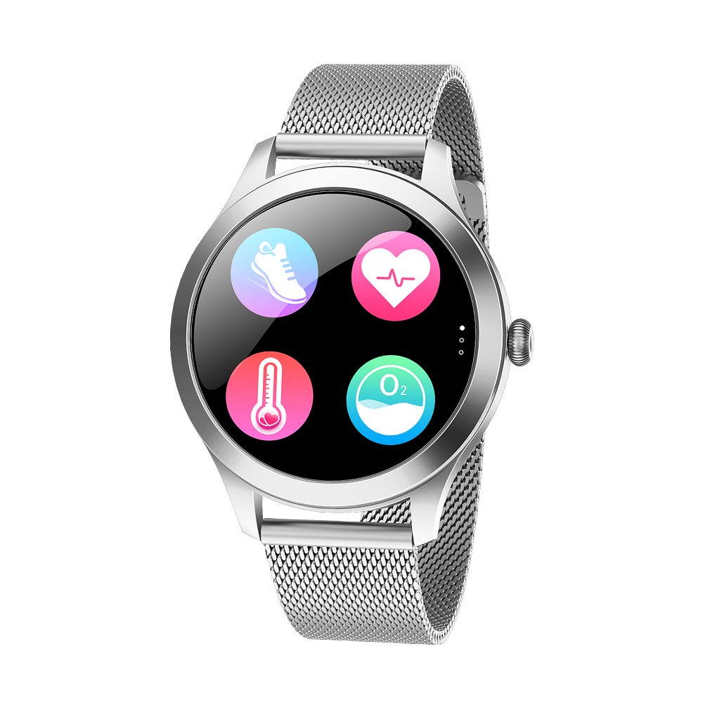 Kingwear KW10PRO IP68 waterproof Real Blood Oxygen Heart Rate Monitor Female Smart Watch