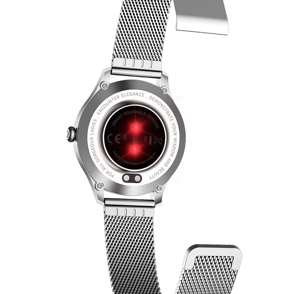 Kingwear KW10PRO IP68 waterproof Real Blood Oxygen Heart Rate Monitor Female Smart Watch