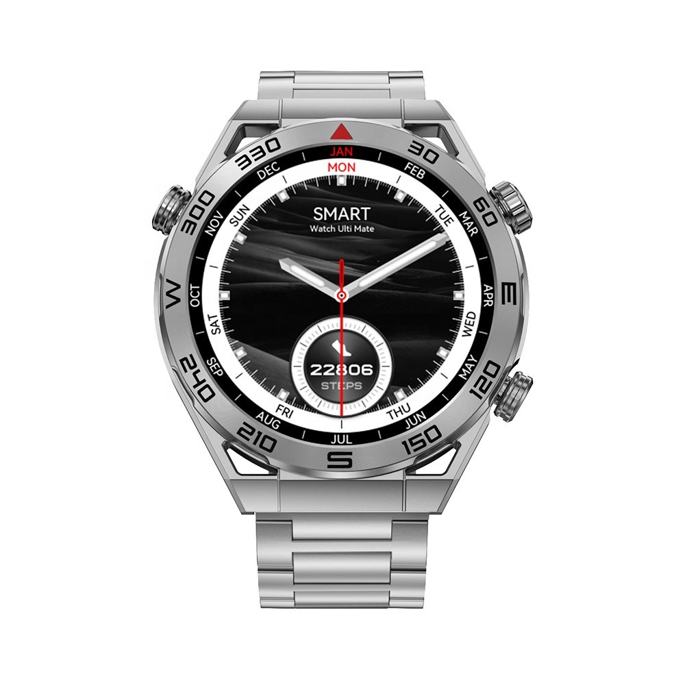 Fashion DT Ultra Mate Smart Watches with BT Call NFC Fitness Tracker Outdoor Sports Blood Oxygen Business Smartwatch for Men