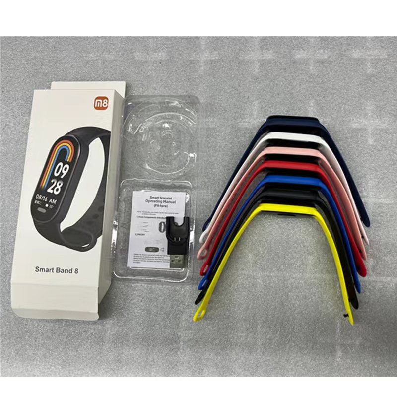 Cheapest price sport wristband m8 Smart Bracelet band M8 smart watch band