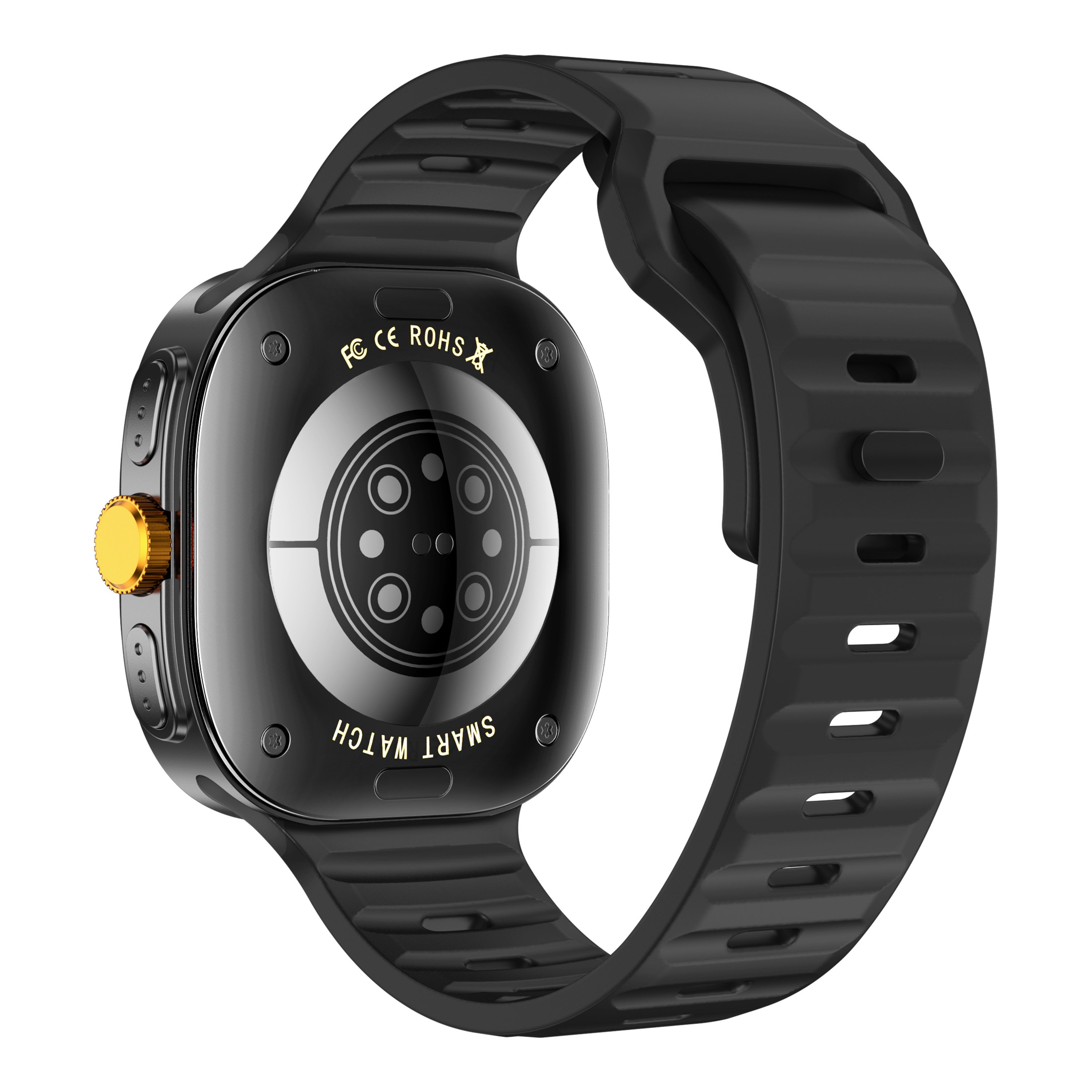 2024 F7 Ultra Smart Watch 1.53inch Screen Compass BT Calling Health Monitoring Heart Rate Blood Oxygen Sport Smart Watch for Men