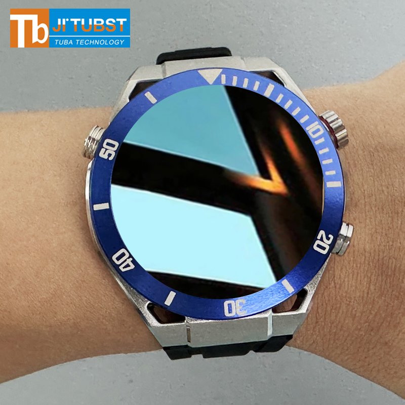 High Quality HK5 Smartwatch Amoled Screen Long Battery Life GPS NFC Chat GTP Smart watch HK5Hero reloj inteligente