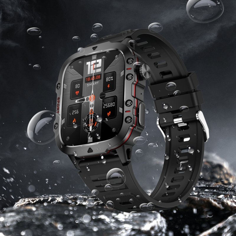 Best Quality Outdoors Sport Smart Watch QX11 BT Call 420MAH 3ATM Waterproof Swimming Fitness Watch For Men QX11 Smartwatch