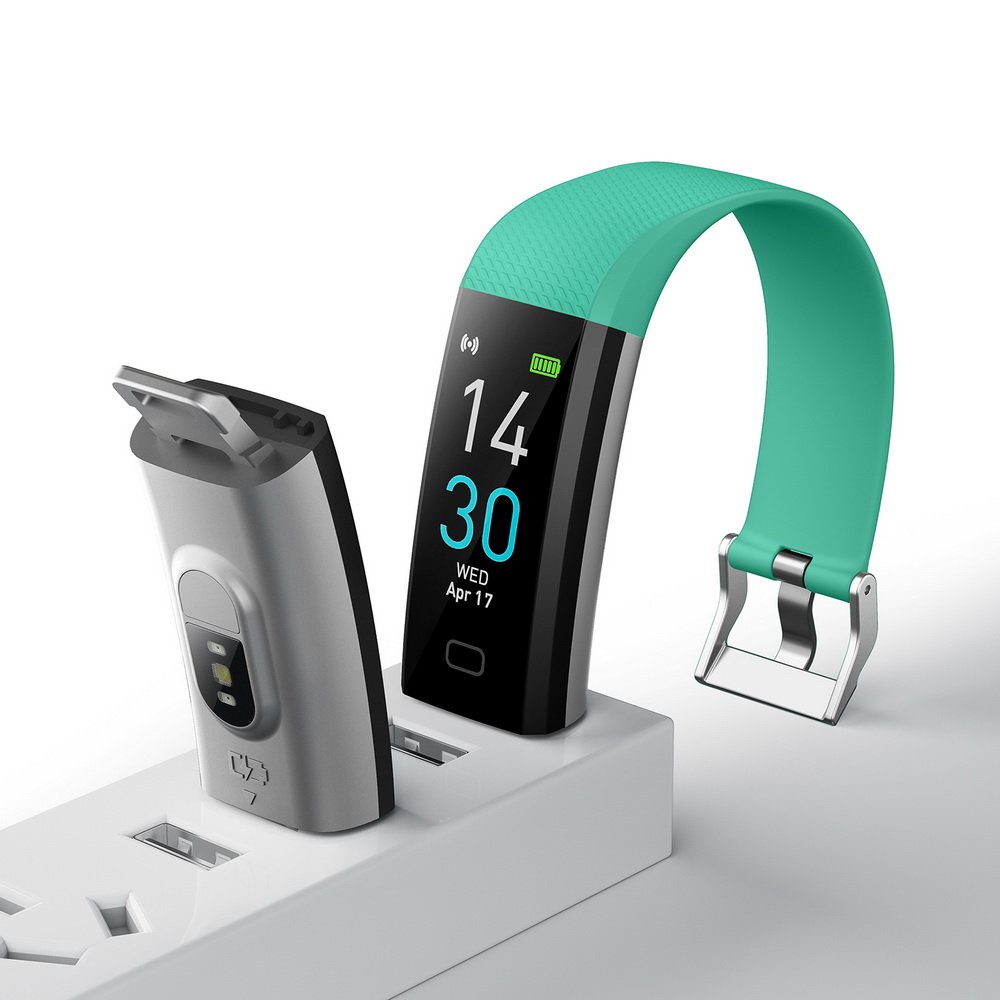 2024 New Fashion Smart Bracelet Health Monitor Waterproof Outdoor Sports Style Heart Rate Blood Pressure Smart Watch