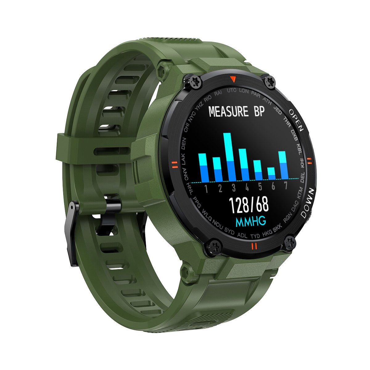 Hot Sale K22 Smart Watch 400mAh Large Battery 1.28inch Full Touch Screen BT Call fitness outdoorSports Smartwatch