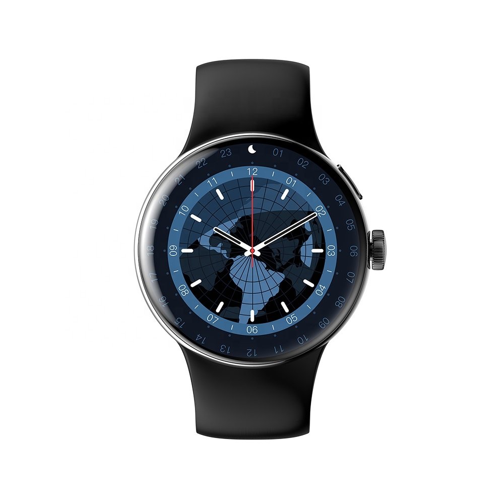 Luxury AMOLED Round Screen Smartwatch LA24 Health Reloj Inteligente IP68 Waterproof Smart Watch for Men Women