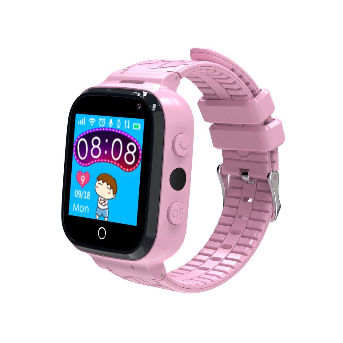 Kid's Smartphone Watch Pluggable GPS Positioning Waterproof Camera Alarm Clock Sos Emergency Call Alarm Smart Watch