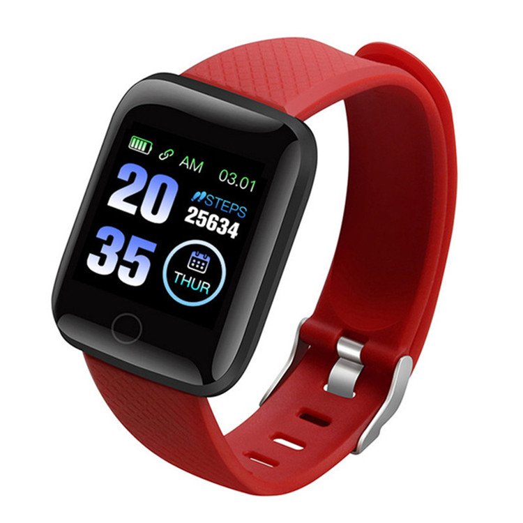 116 Plus Smart Watch Fitness Tracker Waterproof 116plus Smartwatch D13 Smart Bracelet Heart Rate Sports Band
