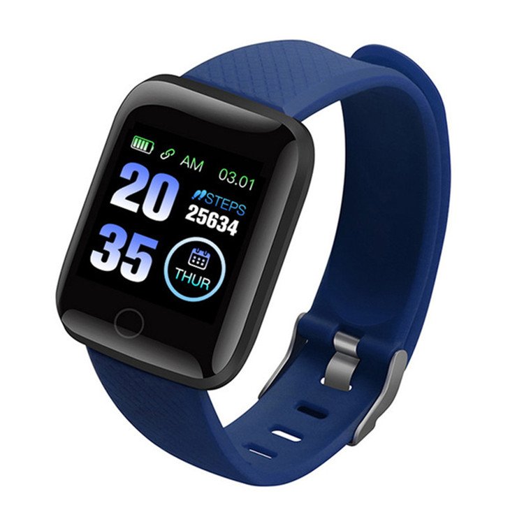 116 Plus Smart Watch Fitness Tracker Waterproof 116plus Smartwatch D13 Smart Bracelet Heart Rate Sports Band