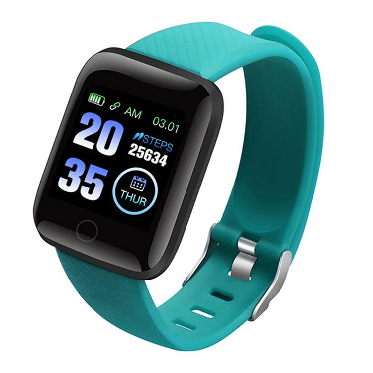 116 Plus Smart Watch Fitness Tracker Waterproof 116plus Smartwatch D13 Smart Bracelet Heart Rate Sports Band
